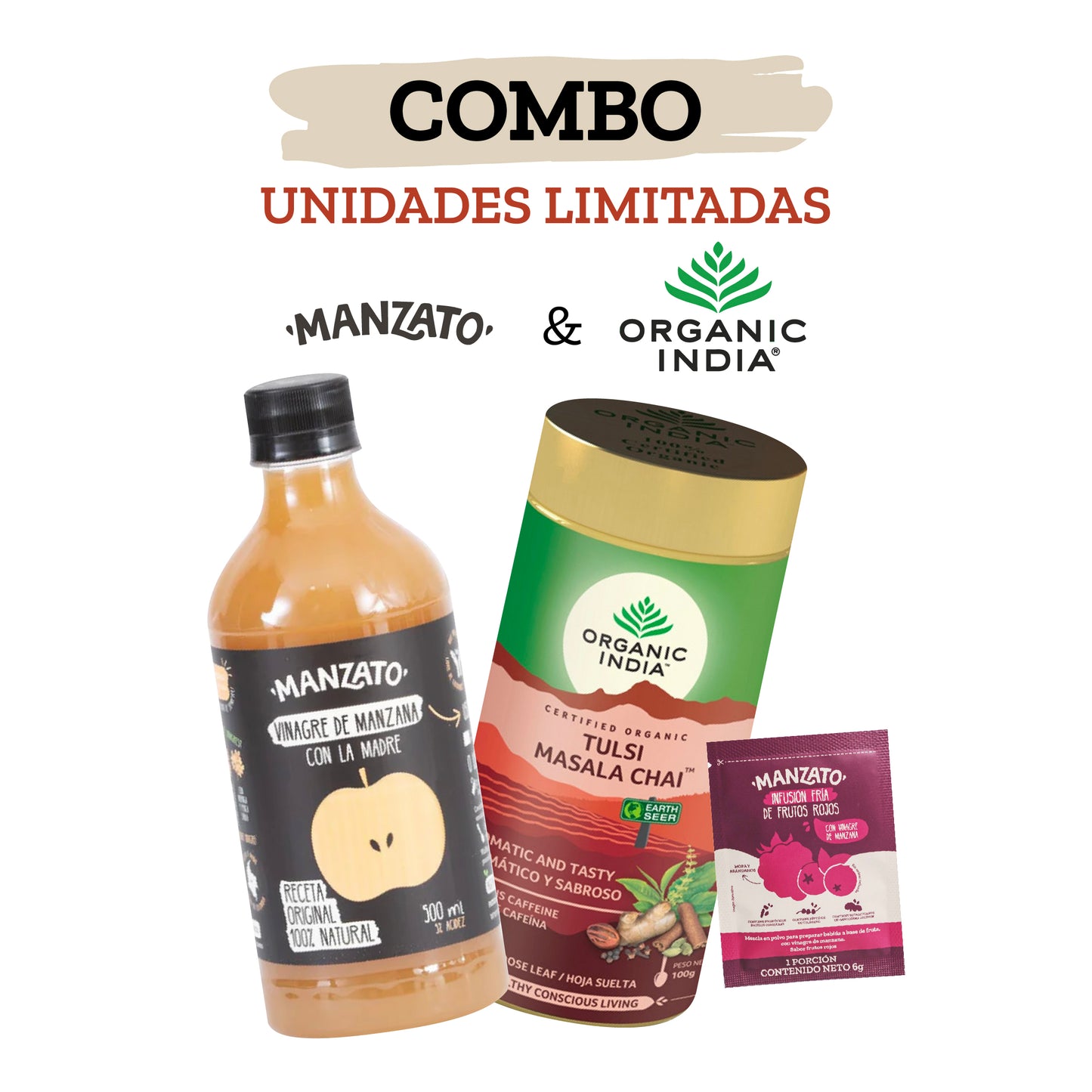 Combo Especial Manzato & Organic India