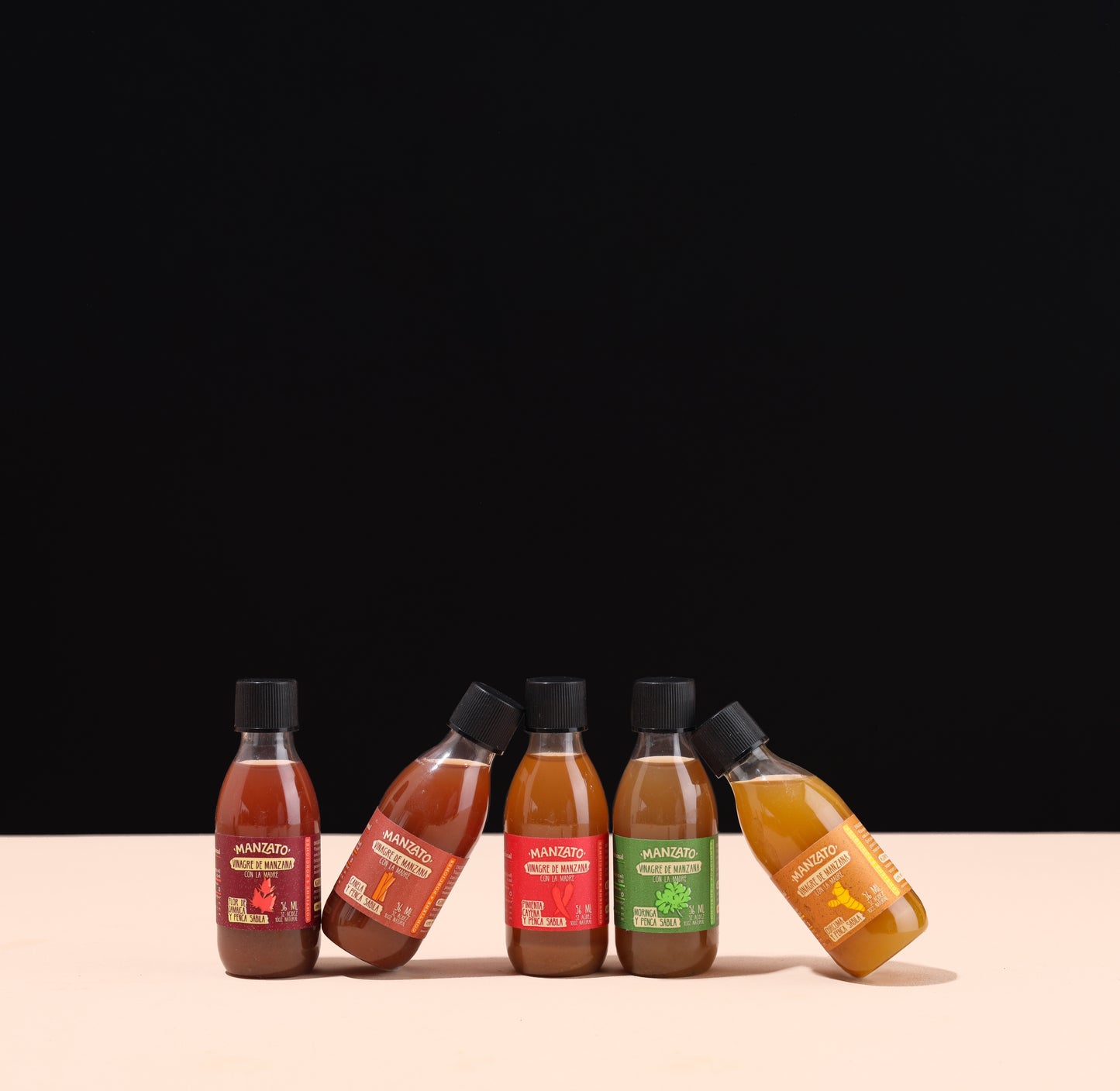 Kit de mini vinagres de manzana + Mini 30ml Tradicional