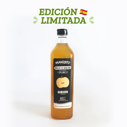 Vinagre de manzana con la madre orgánico 1 lt