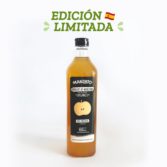 Vinagre de manzana con la madre orgánico 1 lt