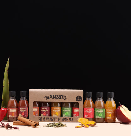 Kit de mini vinagres + Mini mezclas para ensaladas