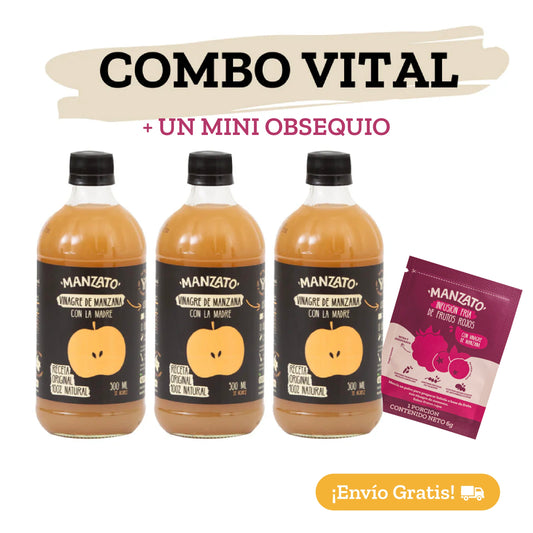 3 vinagres de manzana