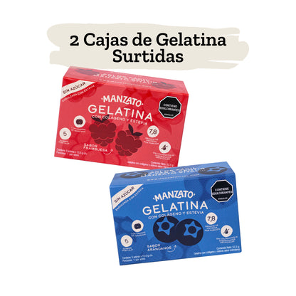 Combo 2 Cajas de Gelatina Surtidas