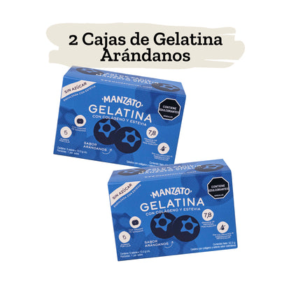 Combo 2 Gelatinas de Arándanos