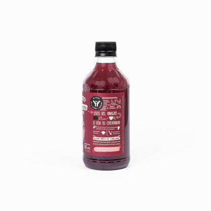 Vinagre de Manzana con flor de jamaica y penca sábila 500ml
