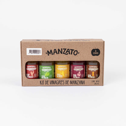 Kit de mini vinagres de manzana + Mini 30ml Tradicional