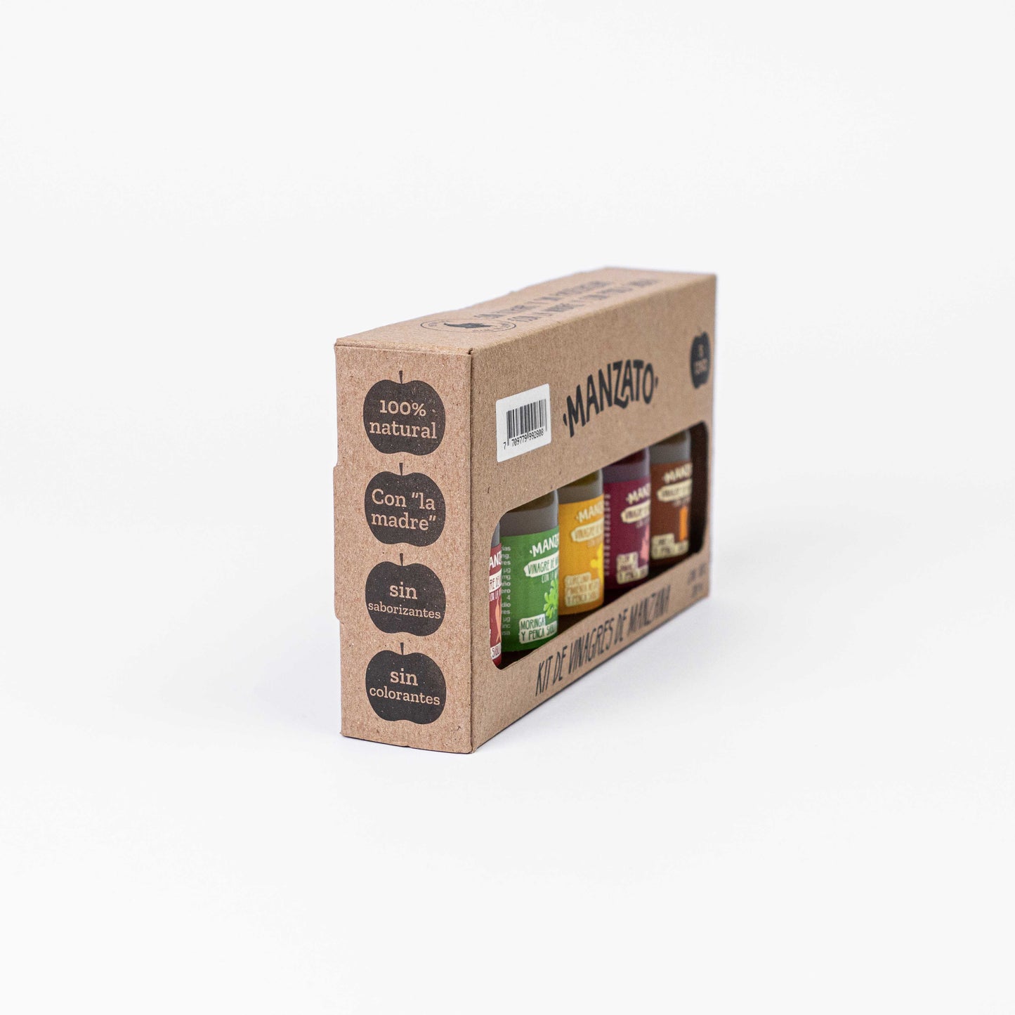 Kit de mini vinagres de manzana