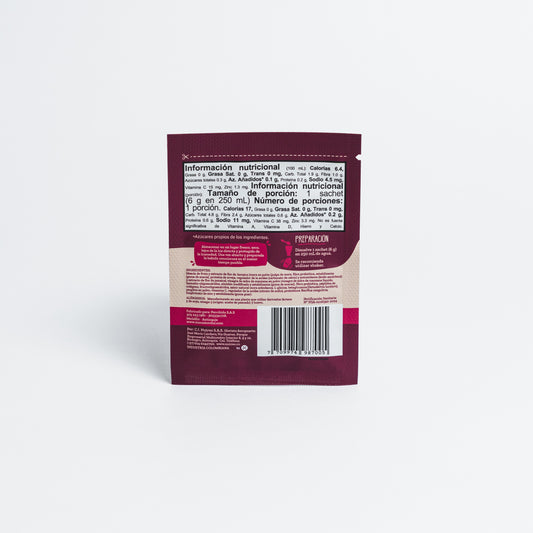 Infusión fría de frutos rojos en polvo 6 g